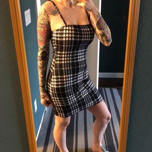 Houndstooth Dress